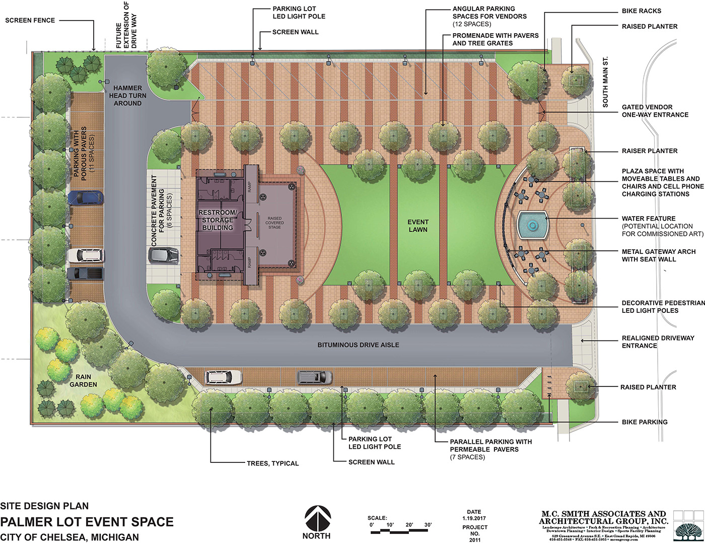 PALMER EVENT SPACE, CHELSEA, MICHIGAN